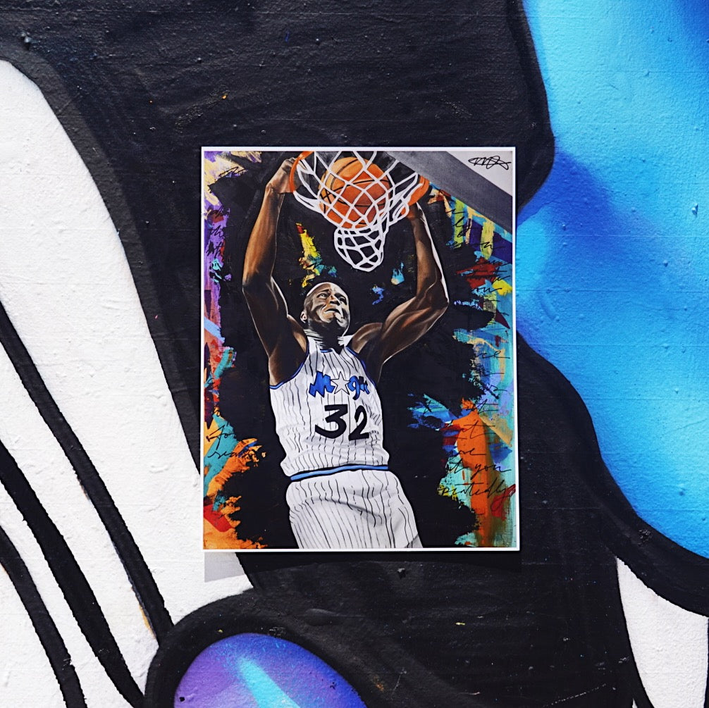 Shaquille O’Neal Print